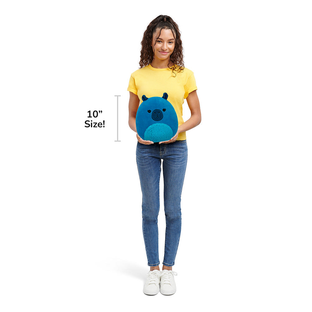 Squishmallows - Squishmallows 10" Cyril the Dark Teal Capybara | Jazwares