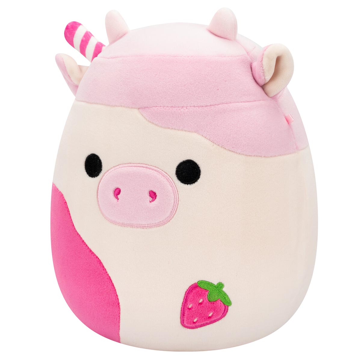 Squishmallows - Squishmallows 8" Select Series Caedyn the Strawberry Milk Scented Cow | Jazwares