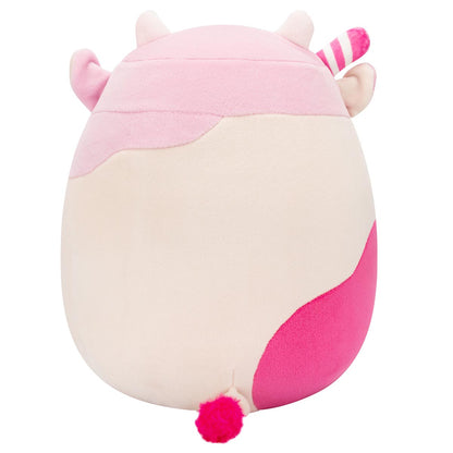 Squishmallows - Squishmallows 8" Select Series Caedyn the Strawberry Milk Scented Cow | Jazwares