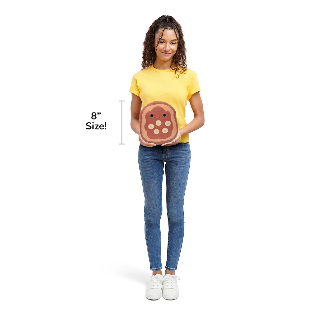 Squishmallows - Squishmallows 8" Danilo the Chocolate Banana Toast | Jazwares