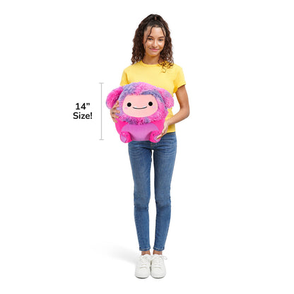 Squishmallows - Squishmallows 14" Woxie Magenta Bigfoot | Jazwares