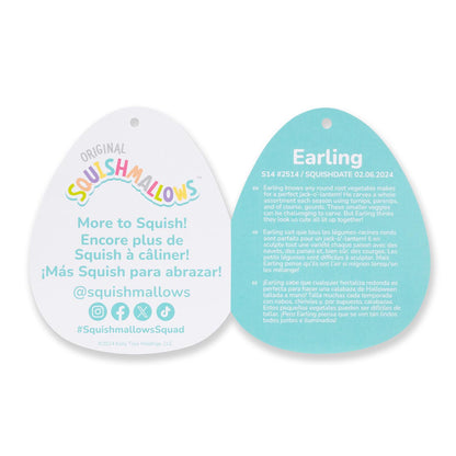 Squishmallows - Squishmallows 14" Earling the Neon Green Mushroom Bat | Jazwares