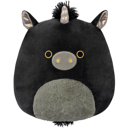 Squishmallows - Squishmallows 12" Nicolita the Black and Gold Unicorn | Jazwares