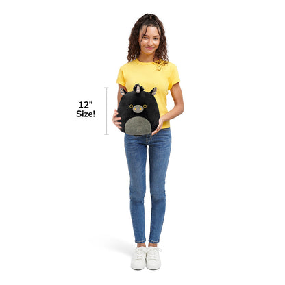 Squishmallows - Squishmallows 12" Nicolita the Black and Gold Unicorn | Jazwares