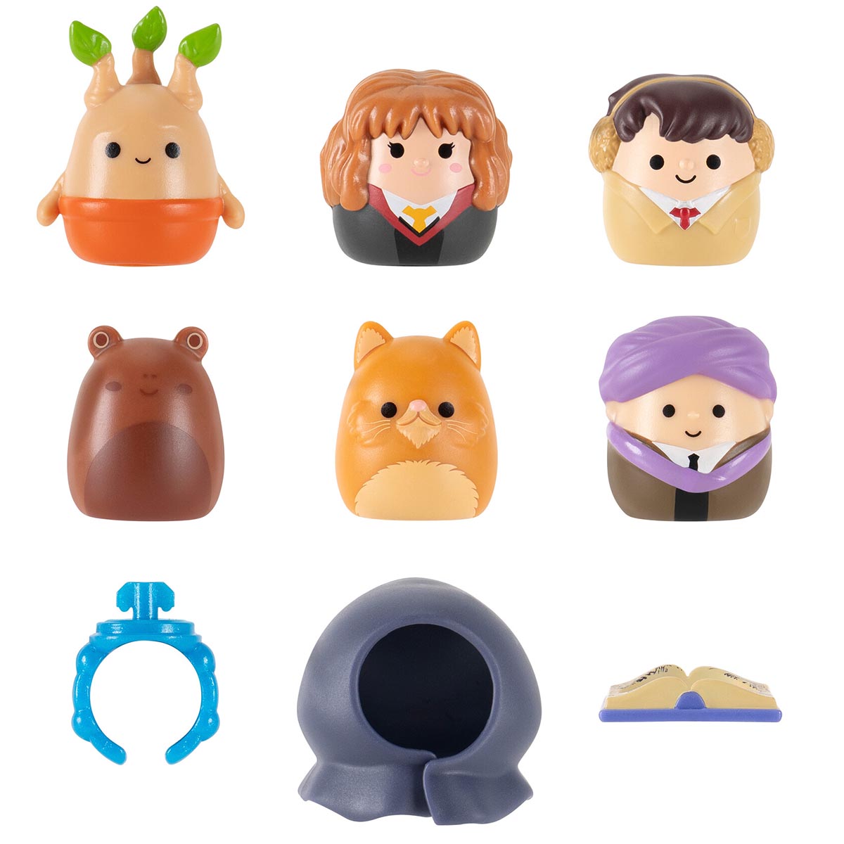 Squishmallows - Squish-a-longs “Harry Potter” 6-Pack Style 1 | Jazwares