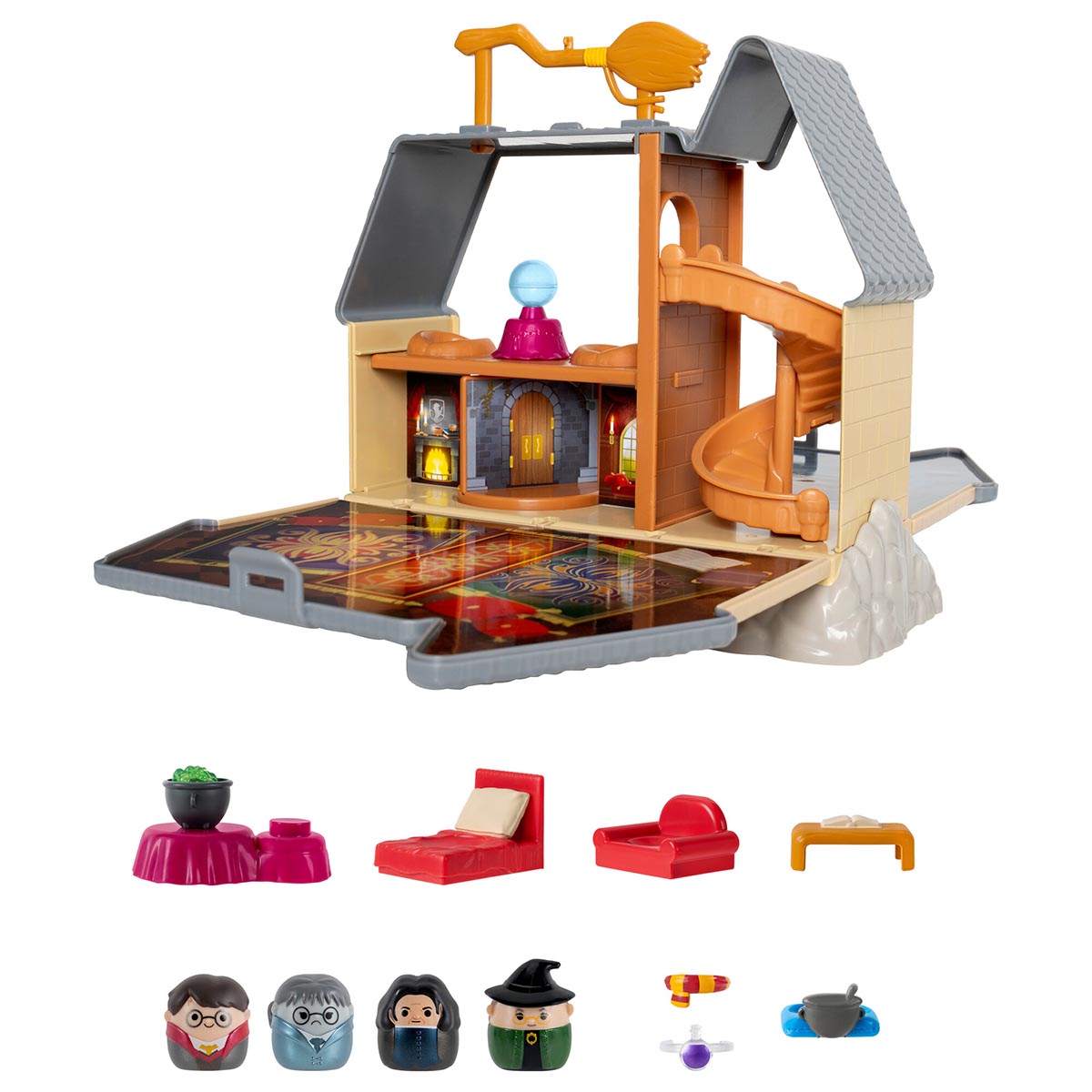 Squishmallows - Squish-a-longs “Harry Potter” Hogwarts Castle Playset | Jazwares