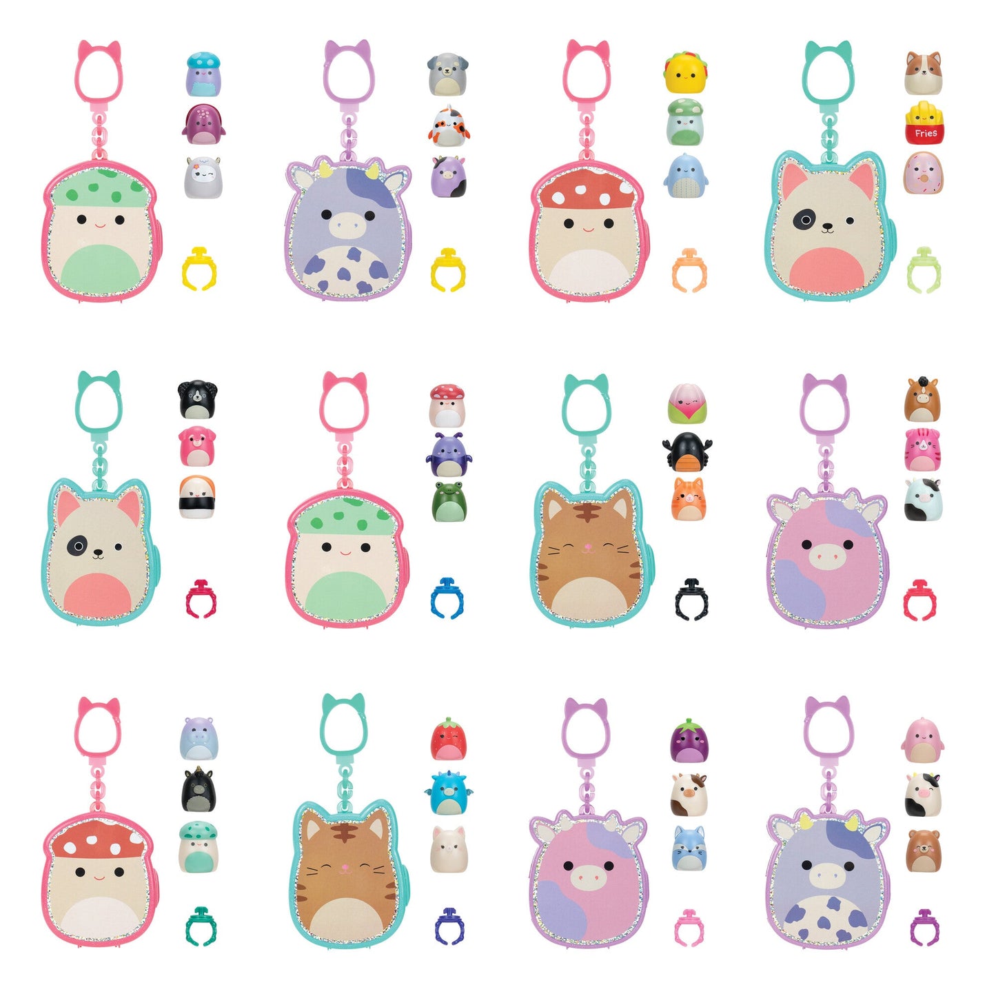 Squishmallows - Squish-a-longs Clip & Go | Jazwares