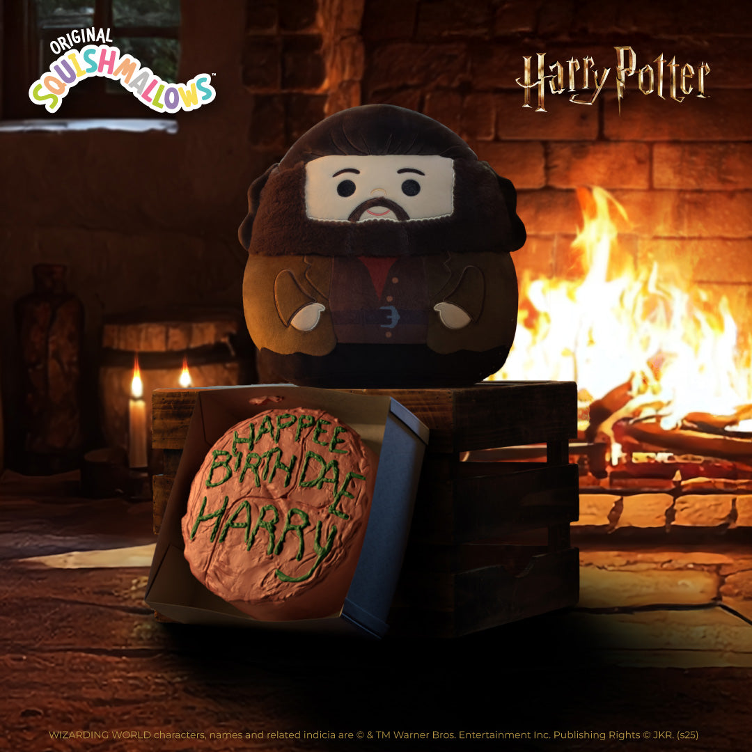 Squishmallows - Squishmallows Harry Potter 12-Inch Hagrid Plush | Jazwares