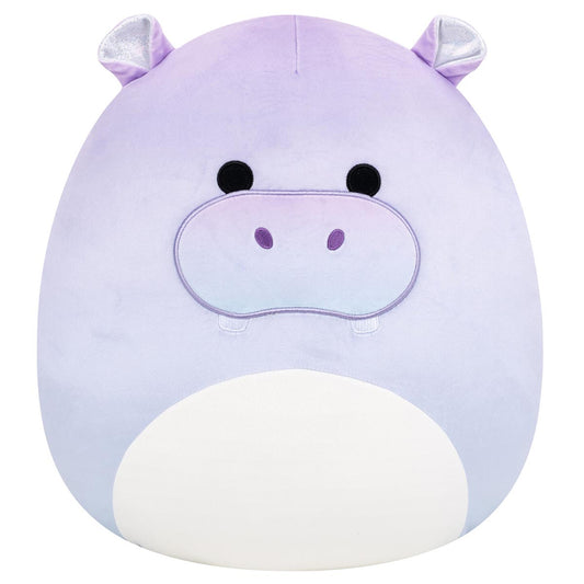 Squishmallows - Squishmallows 14" Benedict the Purple Gradient Hippo with Sparkly Ears | Jazwares