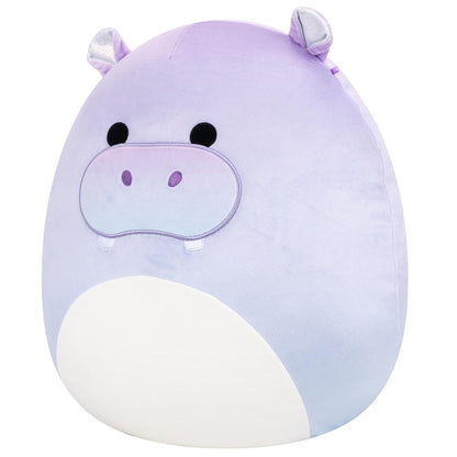 Squishmallows - Squishmallows 14" Benedict the Purple Gradient Hippo with Sparkly Ears | Jazwares