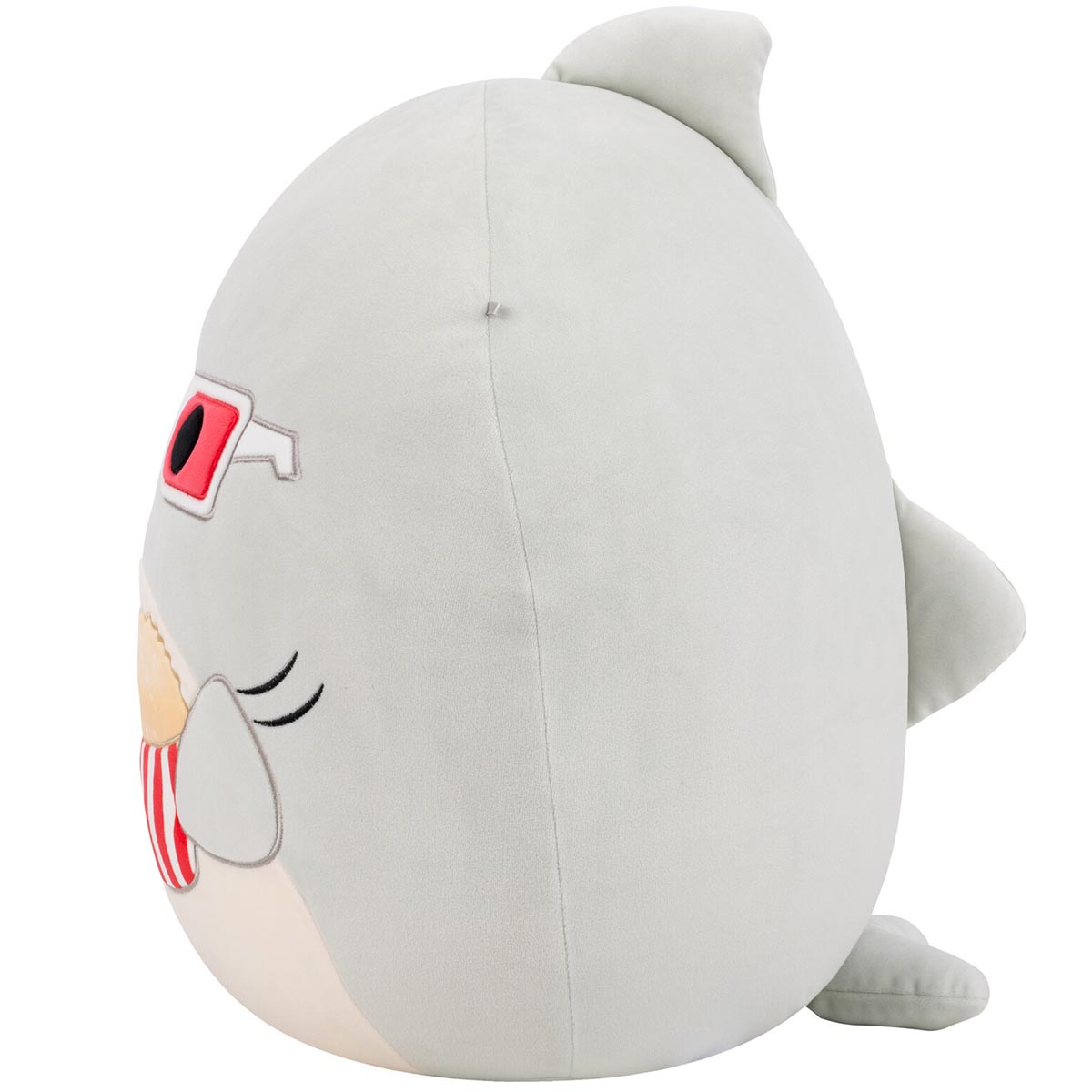 Squishmallows - Squishmallows 16" Gordon the Grey Shark with 3D Glasses | Jazwares
