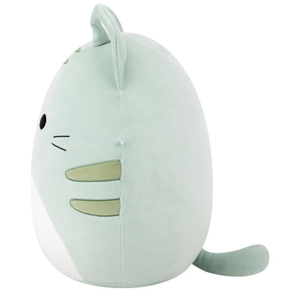 Squishmallows - Squishmallows 16" Chase the Green Tabby Cat | Jazwares