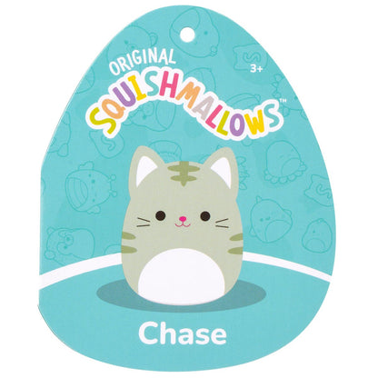 Squishmallows - Squishmallows 16" Chase the Green Tabby Cat | Jazwares
