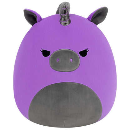 Squishmallows - Squishmallows 14" Velocity the Purple and Black Unicorn | Jazwares