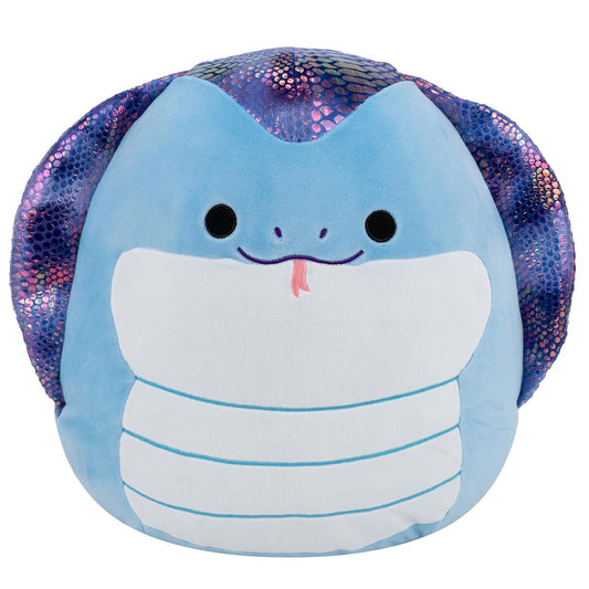 Squishmallows - Squishmallows 14" Suzmac the Blue Cobra | Jazwares