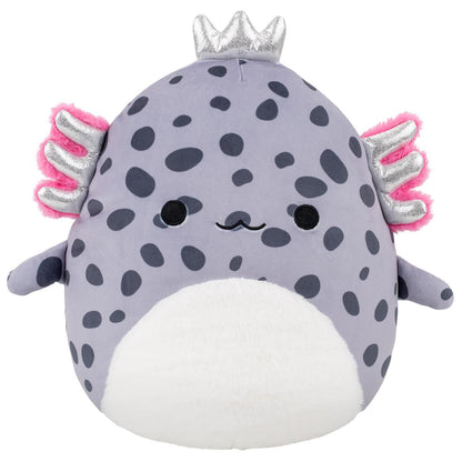 Squishmallows - Squishmallows 12" Avana the Spotted Axolotl with Silver Crown | Jazwares