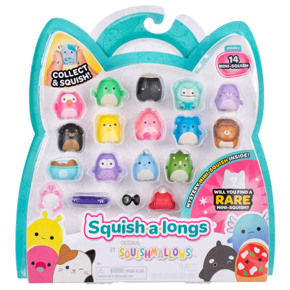Squishmallows - Squish-a-longs Mini-Squish 14-Pack Style 2 | Jazwares