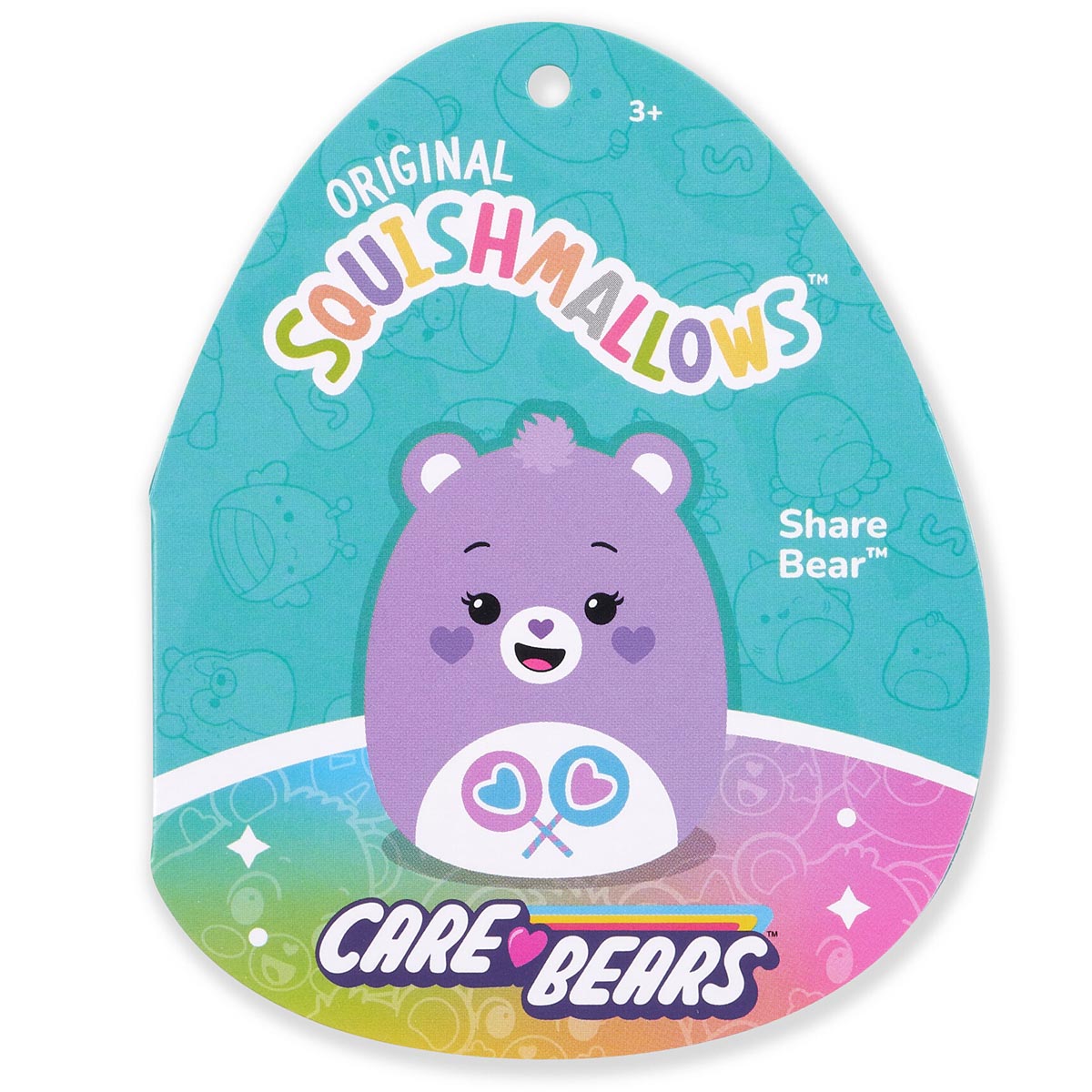 Squishmallows - Squishmallows Care Bears Share Bear | Jazwares
