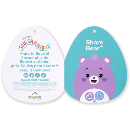 Squishmallows - Squishmallows Care Bears Share Bear | Jazwares