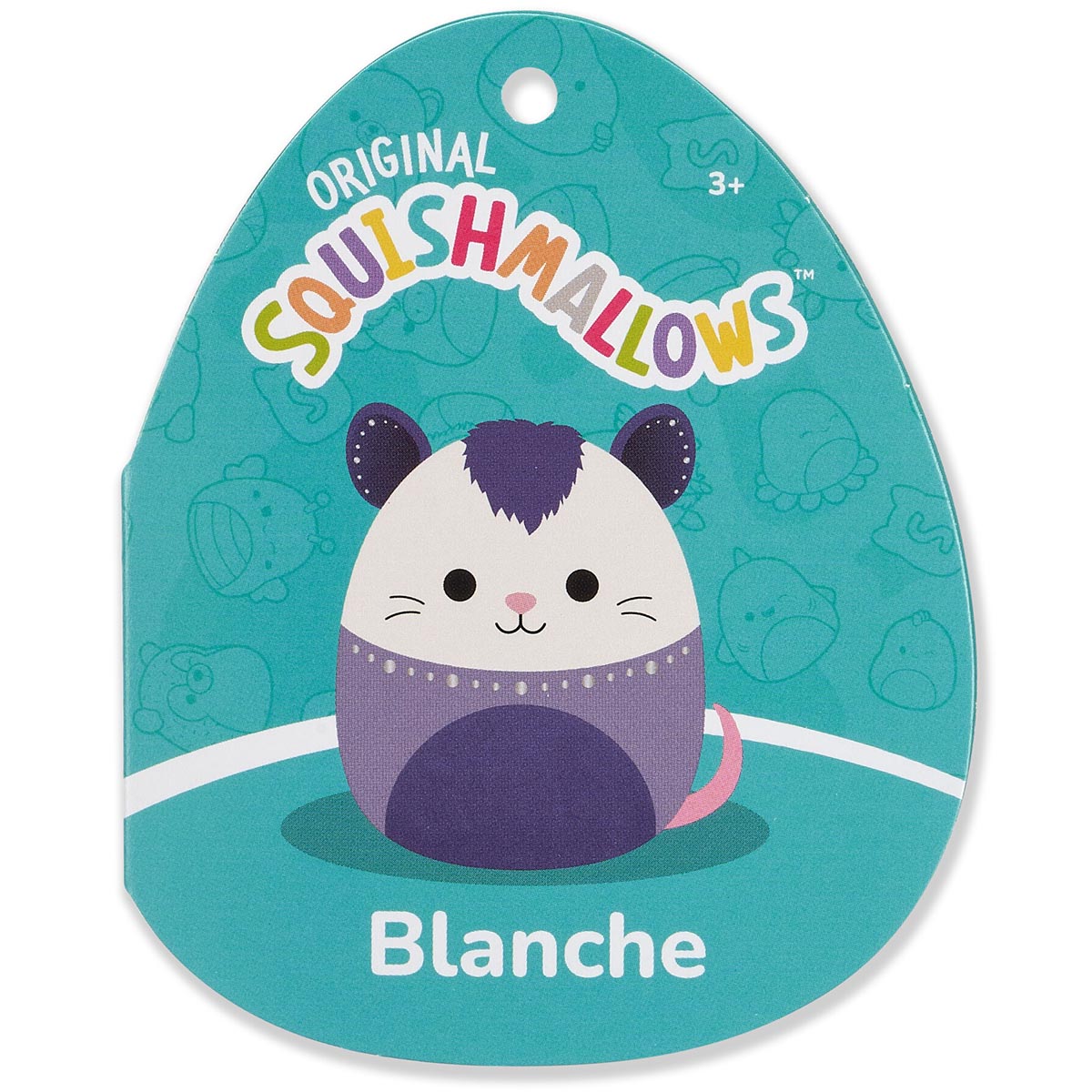 Squishmallows - Squishmallows 12" Blanche the Cream and Purple Possum | Jazwares