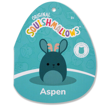 Squishmallows - Squishmallows 8" Aspen the Sea Green Jackalope with Iridescent Horns | Jazwares