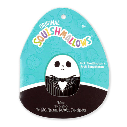 Squishmallows - Squishmallows 3.5-Inch Disney Jack Skellington and Sally Clip 2-Pack | Jazwares