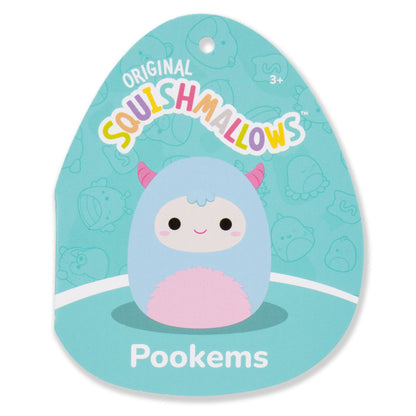 Squishmallows - Squishmallows 3.5-Inch Pookems the Blue Yeti Clip | Jazwares