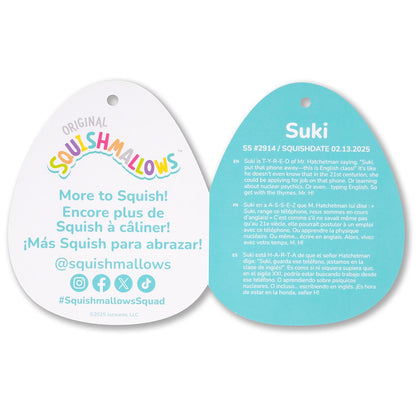 Squishmallows - Squishmallows 5" Suki the Spotted Tortoiseshell Cat | Jazwares