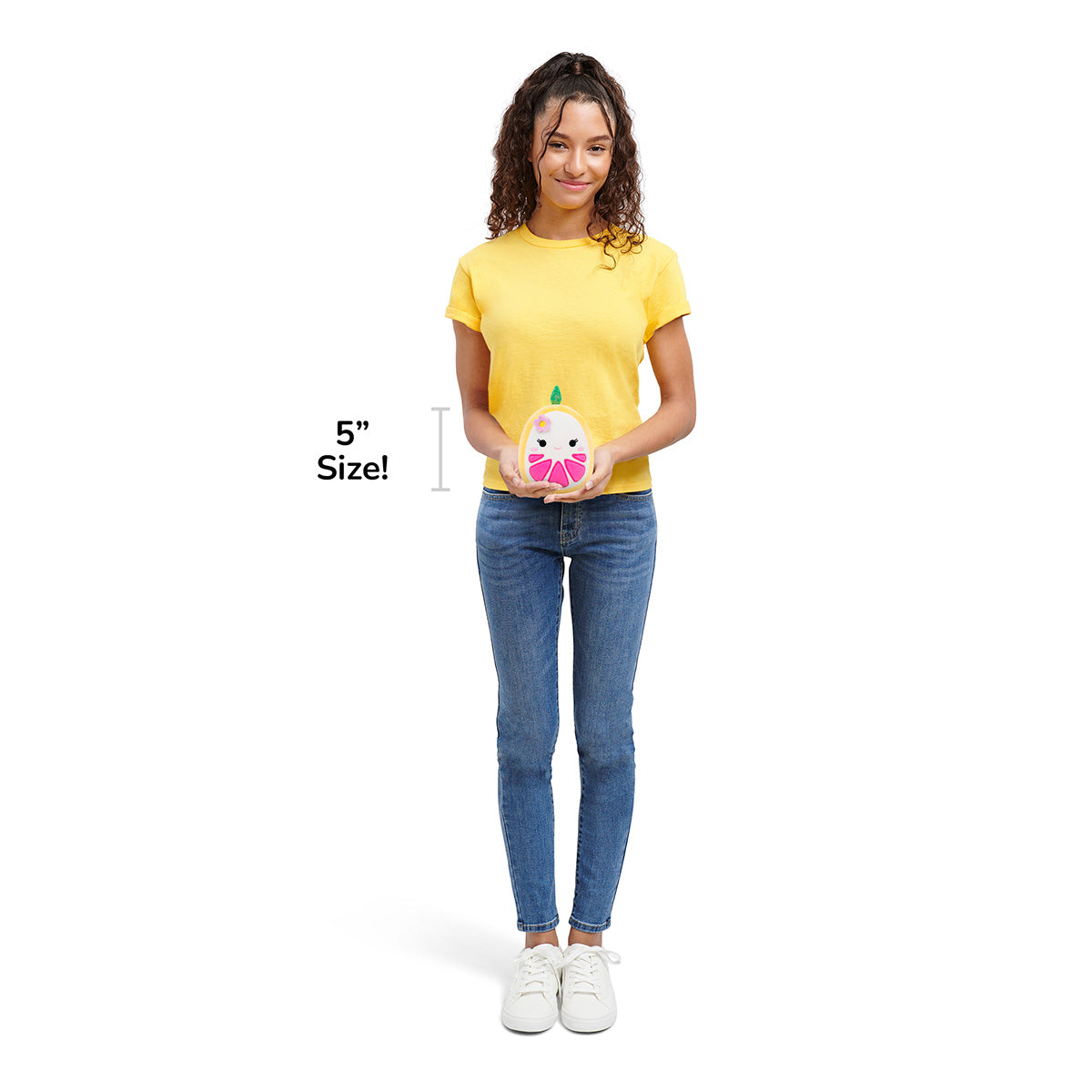 Squishmallows - Squishmallows 5" Eleanor the Yellow Grapefruit | Jazwares
