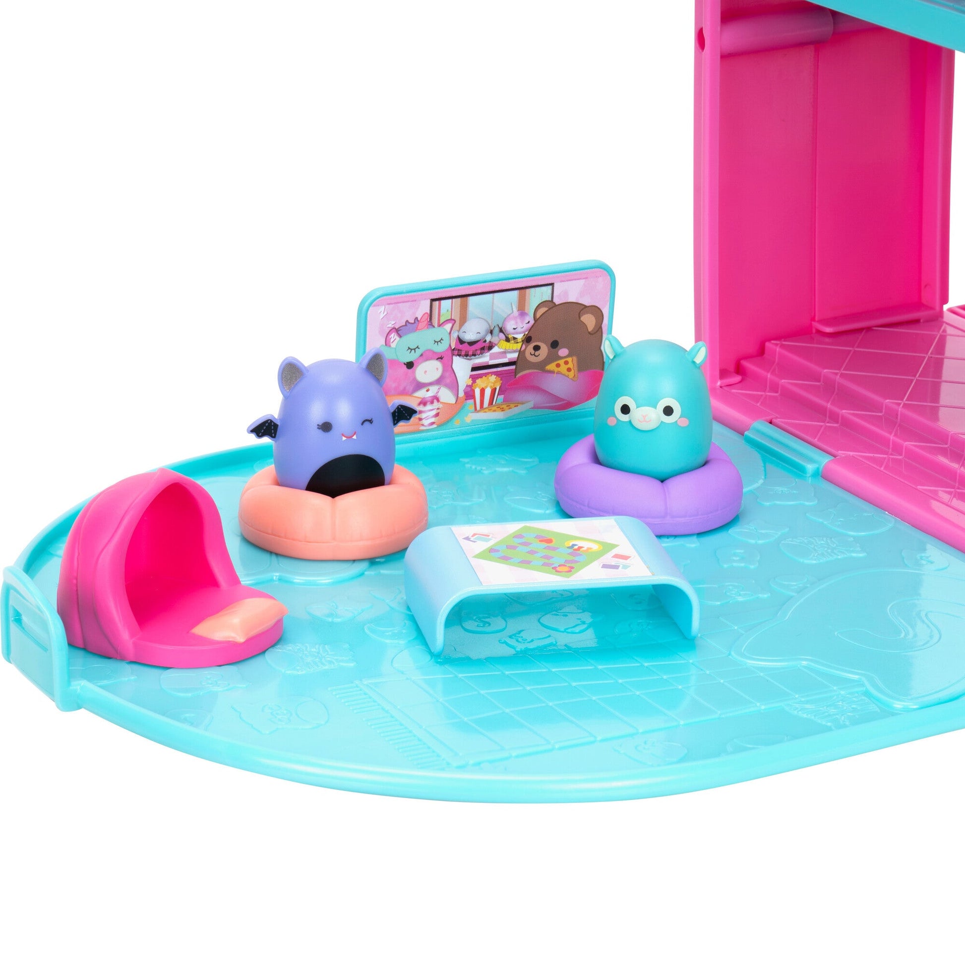 Squishmallows - Squish-a-longs Party Pack On-the-Go Playset | Jazwares