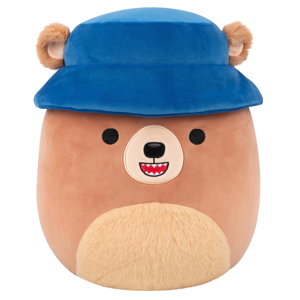 Squishmallows - Squishmallows 12" Stokely the Brown Kodiak Bear with Bucket Hat | Jazwares