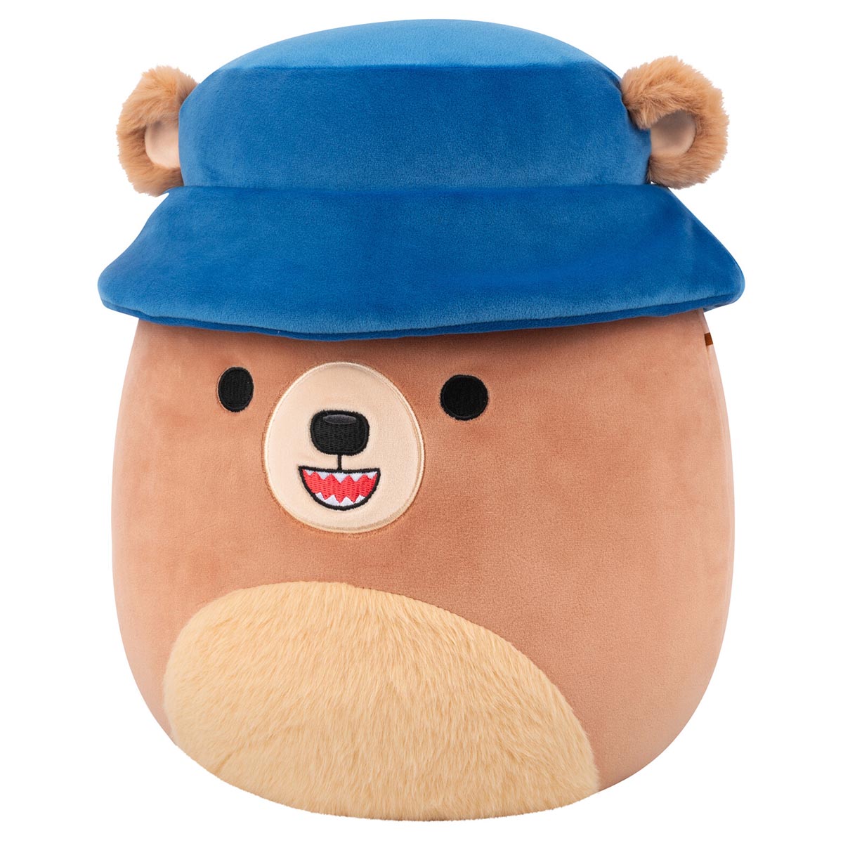 Squishmallows - Squishmallows 12" Stokely the Brown Kodiak Bear with Bucket Hat | Jazwares
