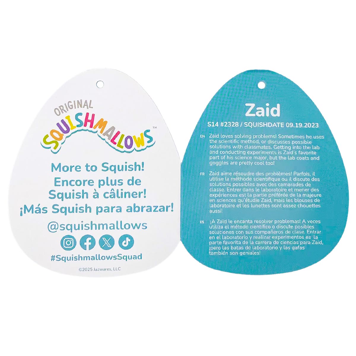 Squishmallows - Squishmallows 14" Zaid the Green Pickle Jar | Jazwares
