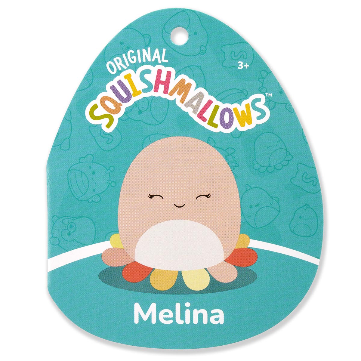 Squishmallows - Squishmallows 12" Melina the Happy Peach Octopus | Jazwares