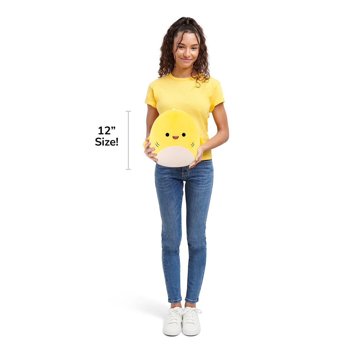 Squishmallows - Squishmallows 12" Chandler the Yellow Shark | Jazwares
