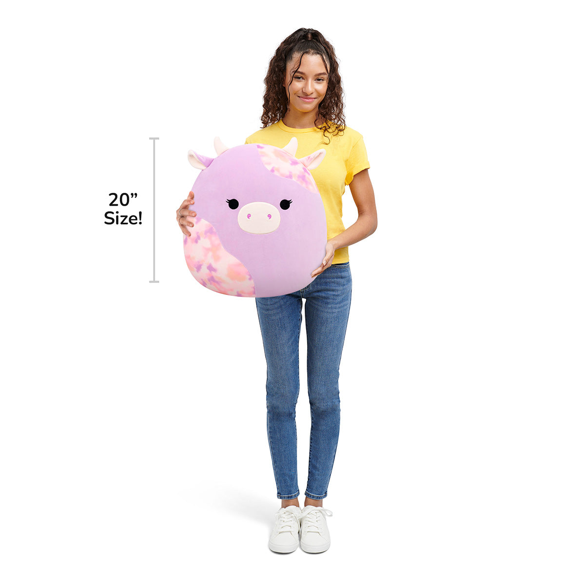 Squishmallows - Squishmallows 20" Suri the Pink Tie-Dye Cow | Jazwares