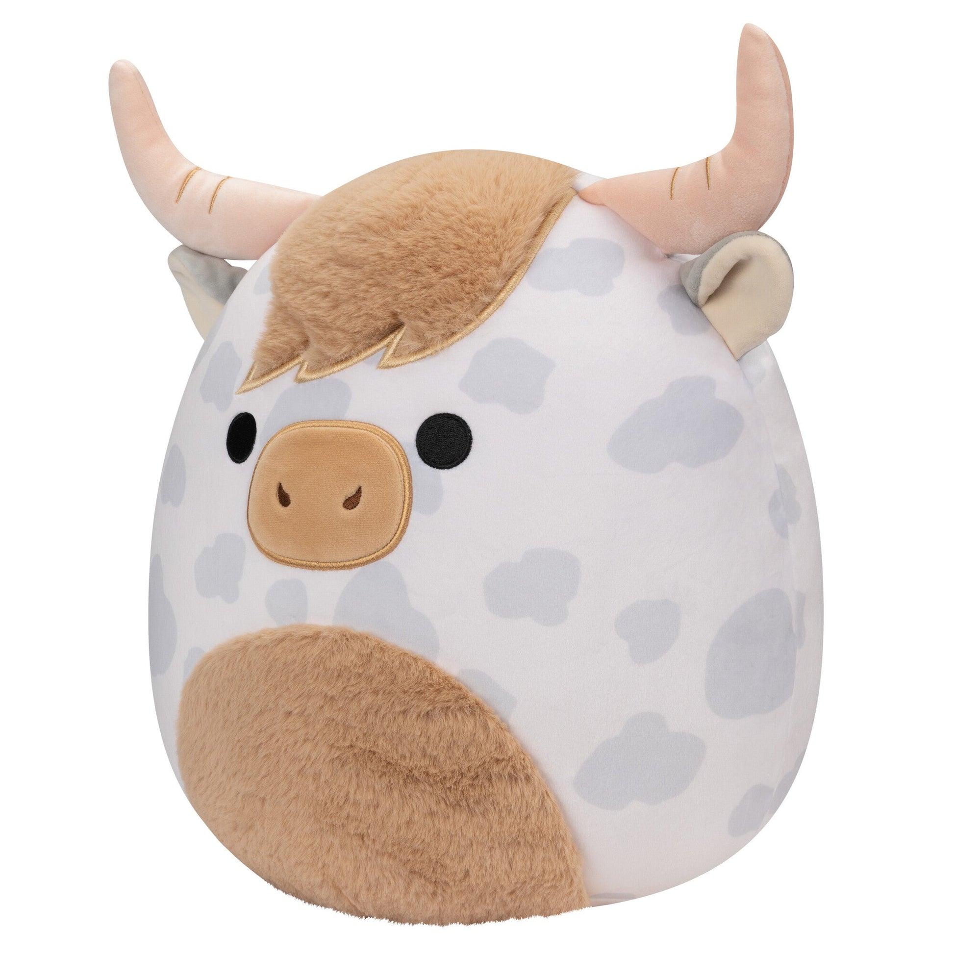 Squishmallows - Squishmallows 12" Borsa Spotted Highland Cow | Jazwares