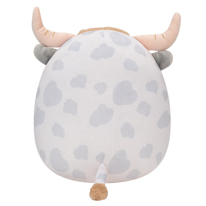 Squishmallows - Squishmallows 12" Borsa Spotted Highland Cow | Jazwares