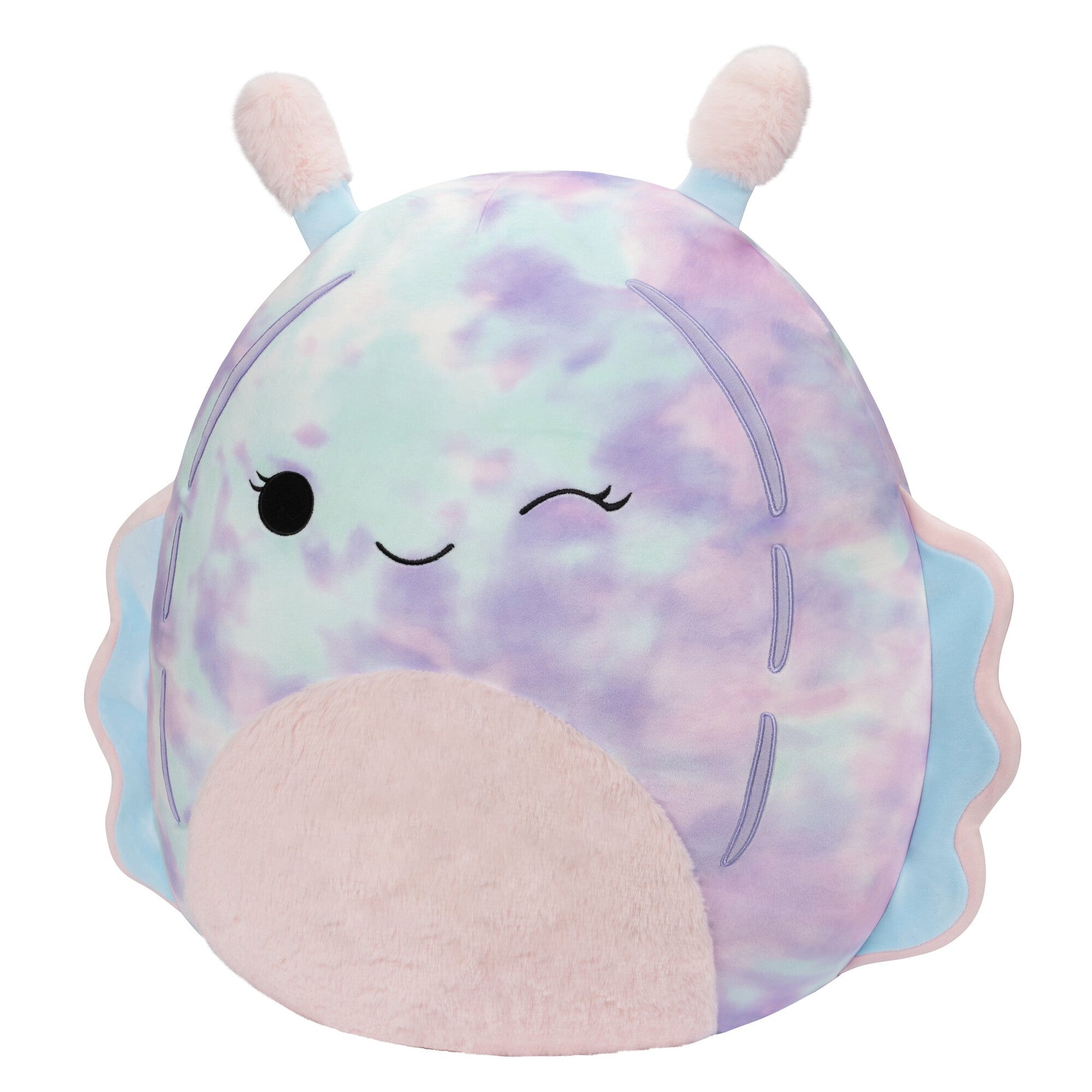 Squishmallows - Squishmallows 14" Dottie Pink and Blue Tie-Dye Sea Slug | Jazwares