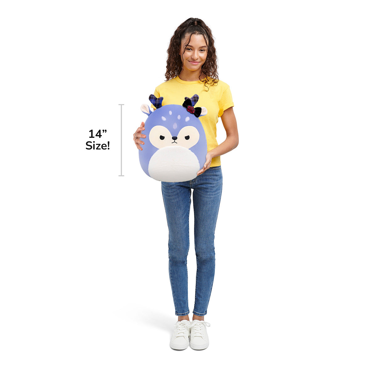 Squishmallows - Squishmallows 14" Binoche the Purple Fawn | Jazwares