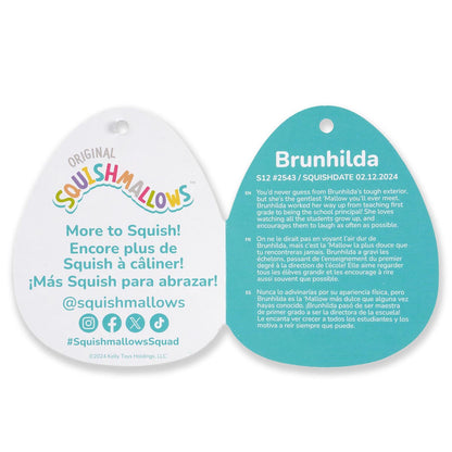 Squishmallows - Squishmallows 14" Brunhilda the Blue Tonal Squirrel | Jazwares
