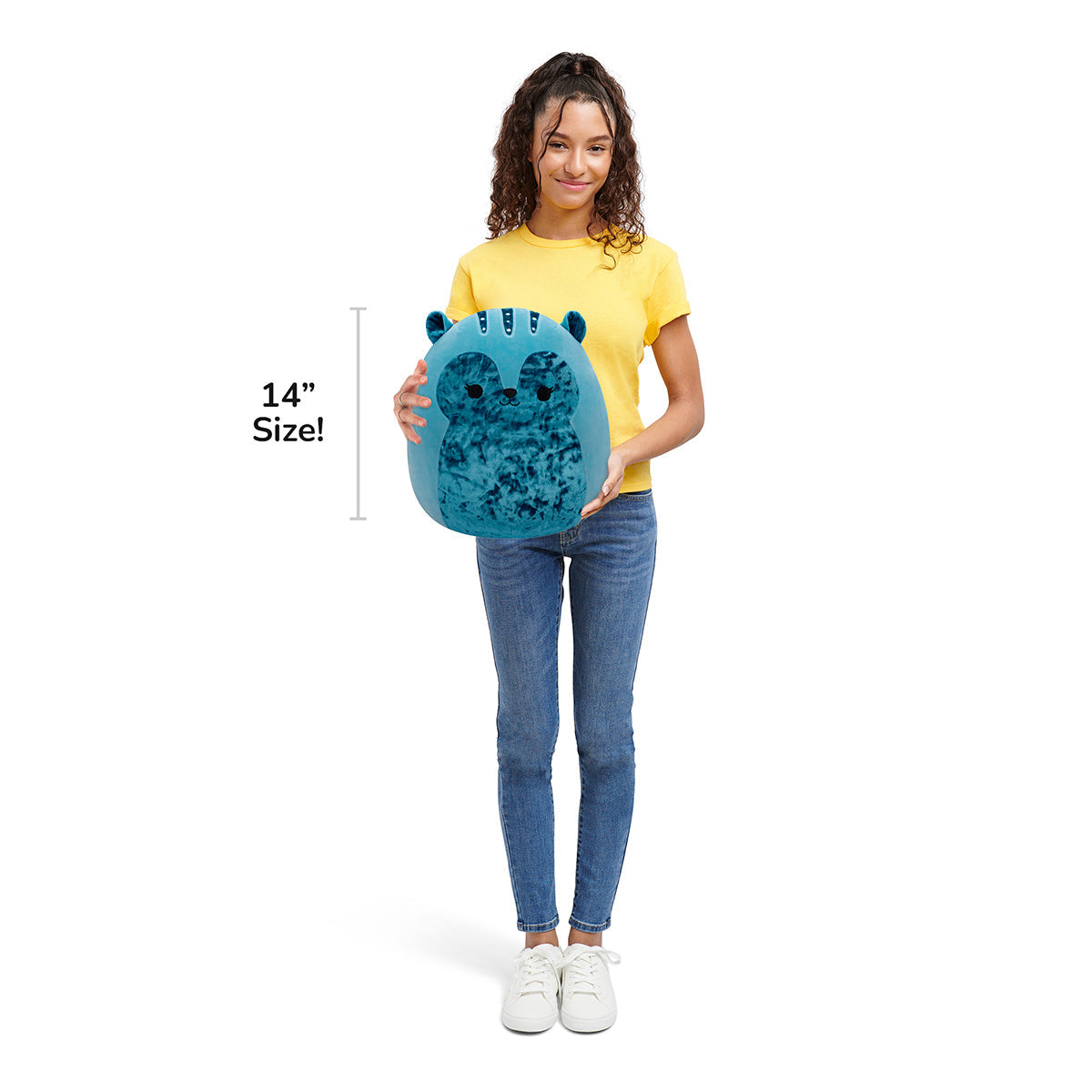 Squishmallows - Squishmallows 14" Brunhilda the Blue Tonal Squirrel | Jazwares