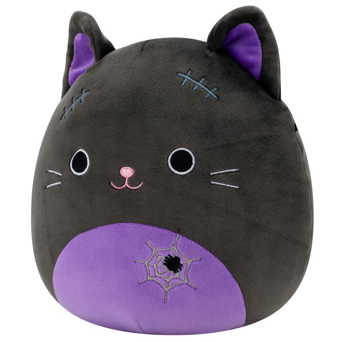 Squishmallows - Squishmallows 8" Autumn the Black Cat with Purple Belly | Jazwares