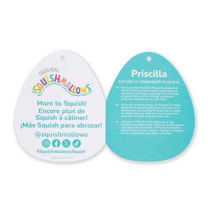 Squishmallows - Squishmallows 16" Priscilla the Blue Peacock | Jazwares