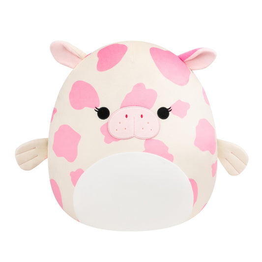 Squishmallows - Squishmallows 16" Mondy the Hot Pink And White Sea Cow | Jazwares