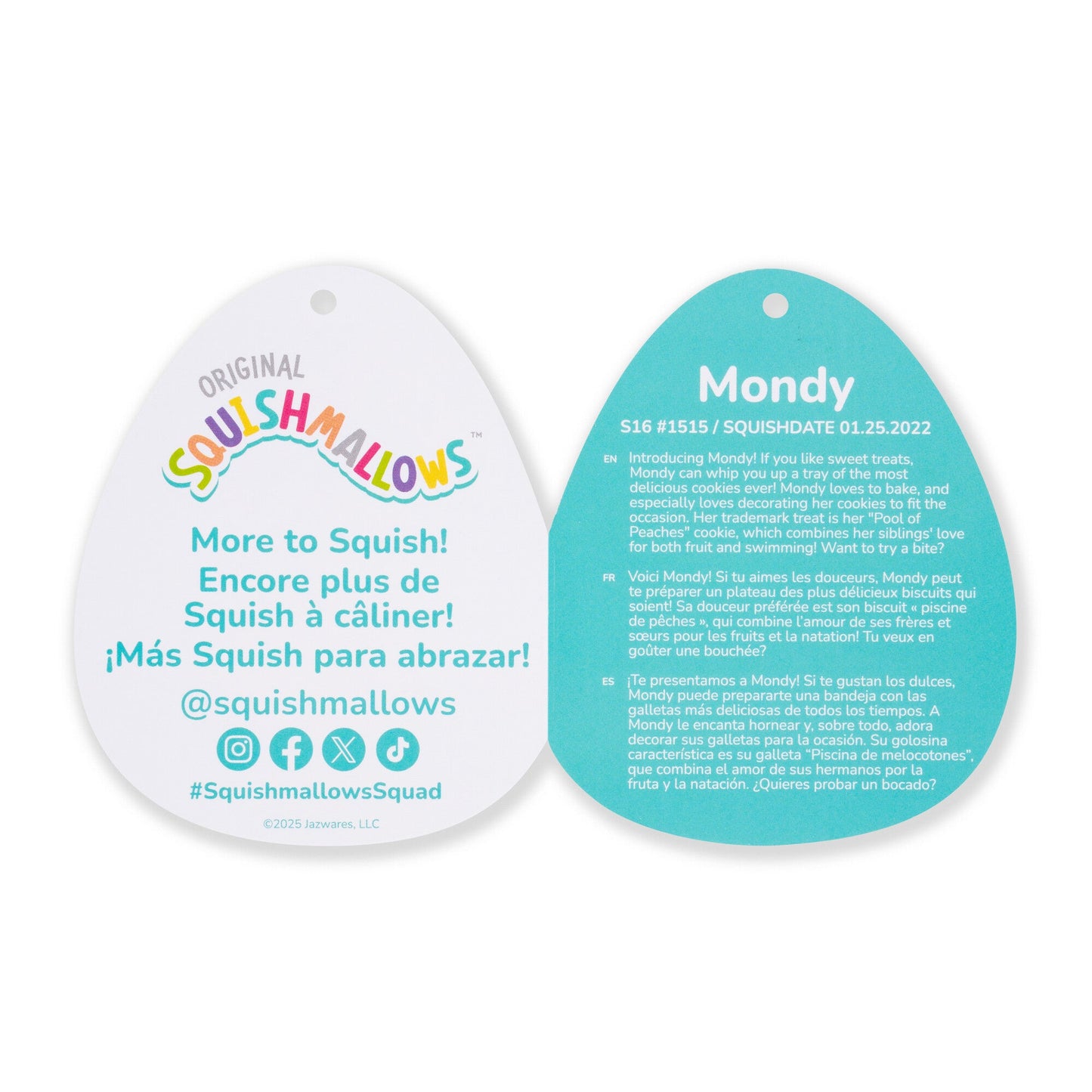 Squishmallows - Squishmallows 16" Mondy the Hot Pink And White Sea Cow | Jazwares