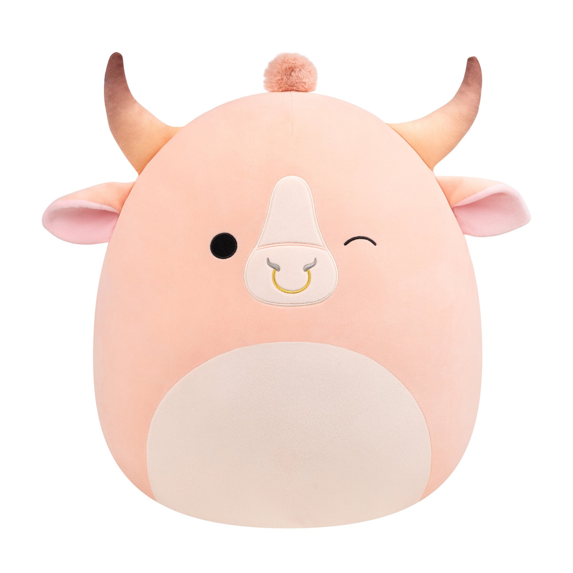 Squishmallows - Squishmallows 20" Howland the Peach Brahman Bull | Jazwares