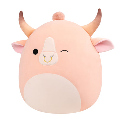 Squishmallows - Squishmallows 20" Howland the Peach Brahman Bull | Jazwares
