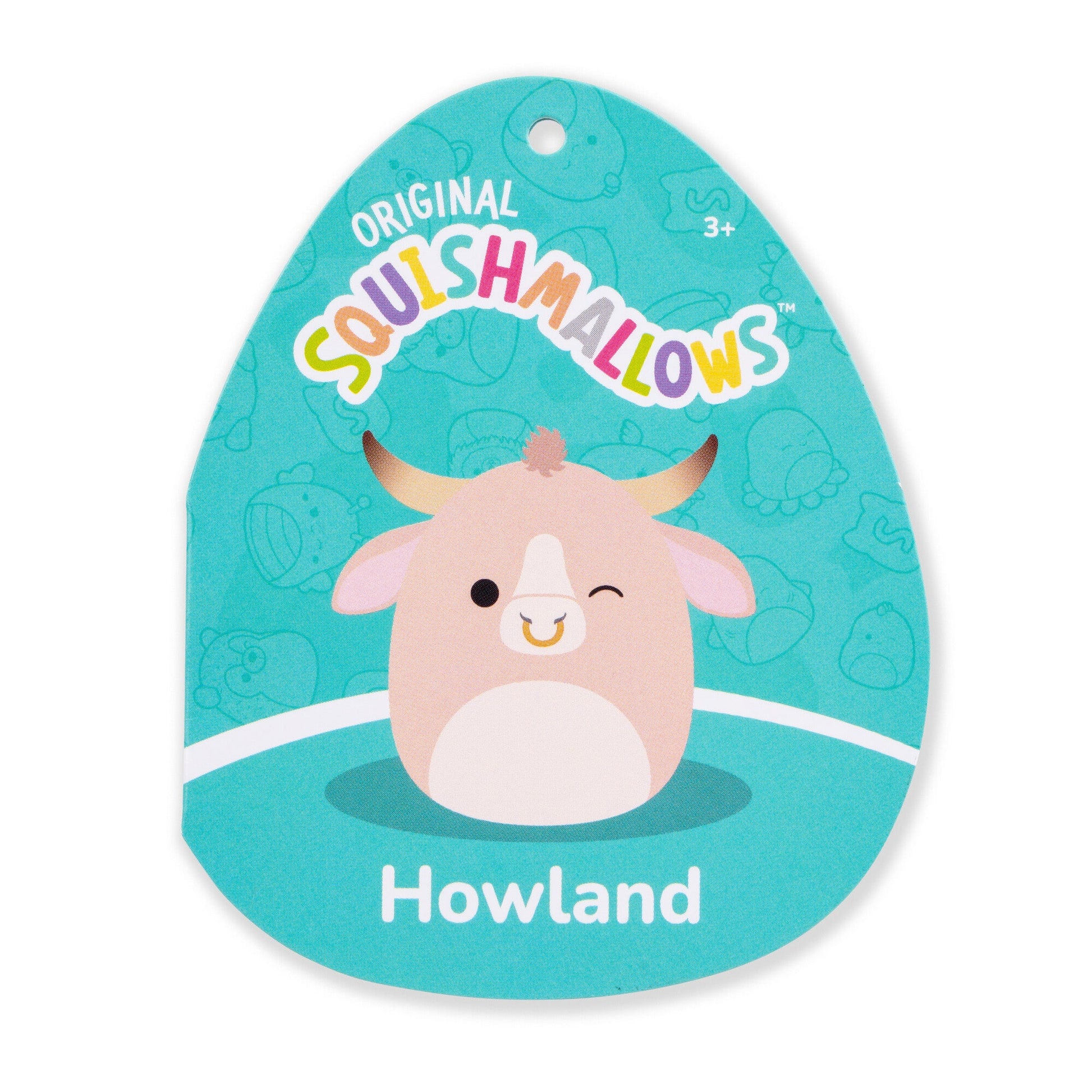 Squishmallows - Squishmallows 20" Howland the Peach Brahman Bull | Jazwares