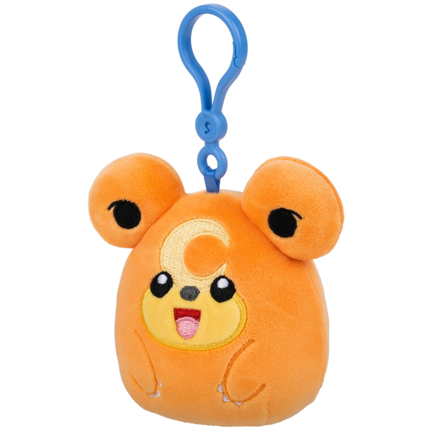 Squishmallows - Squishmallows 3.5-Inch Pokémon Teddiursa Clip | Jazwares